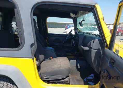 2004 Jeep Wrangler X из США, поврежденный, VIN 1J4FA39S24P783469